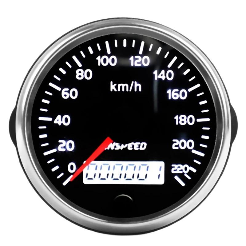 CNSPEED ڵ ̿  ӵ, LCD Ÿڹ,  Ÿ, 12V, 24V, 85mm, 220 km/h